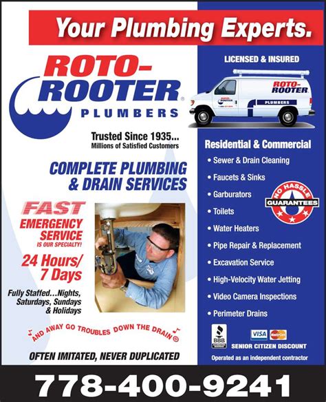 roto rooter plumbing and drain service|Plumbing Services .